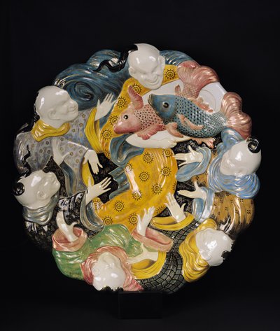 Ornamental Dish by Emile Galle